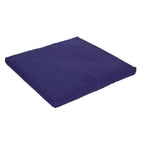 dunkelblau / Baumwollvlies / 80 x 80 x 5 cm