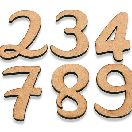 SEO. Zahlen aus Holz "Zahlen - Set" - Linkreich