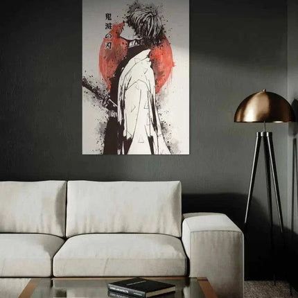 Zenitsu Vintage - Demon Slayer - Anime Leinwandbild (Canvas) kaufen bei Linkreich – Jetzt entdecken!