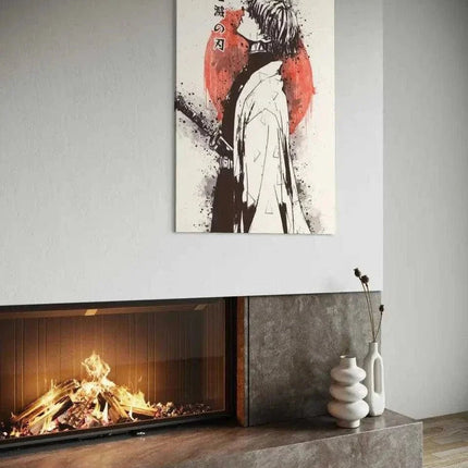 Zenitsu Vintage - Demon Slayer - Anime Leinwandbild (Canvas) kaufen bei Linkreich – Jetzt entdecken!