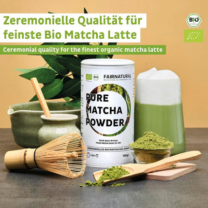 Zeremonielles Bio Matcha Pulver aus Japan (Nahrungsergänzungsmittel) kaufen bei Linkreich – Jetzt entdecken!