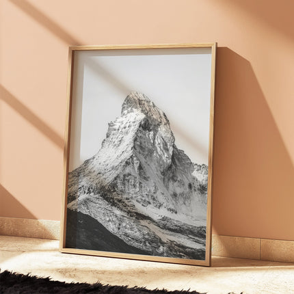 Matterhorn – Zermatt, Switzerland (black & white)