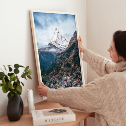 Matterhorn Zermatt Print – Swiss Alps Wall Art Photography