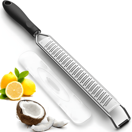Zester Reibe aus Edelstahl Handreibe mit Schutzabdeckung (Handreibe) kaufen bei Linkreich – Jetzt entdecken!