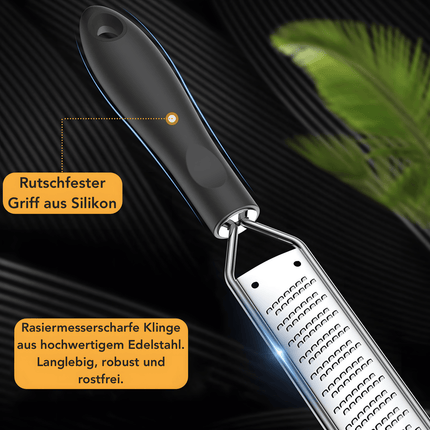 Zester Reibe aus Edelstahl Handreibe mit Schutzabdeckung (Handreibe) kaufen bei Linkreich – Jetzt entdecken!