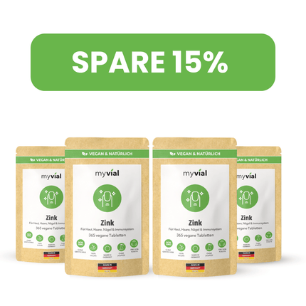 SEO. Zink Tabletten - 4er Pack - 15% Rabatt Linkreich