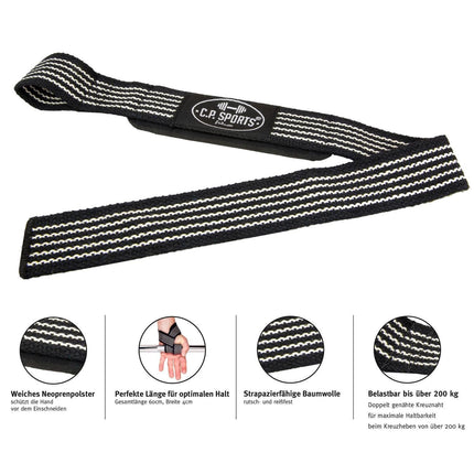 SEO. Zughilfen - Die genialen Straps - C.P. Sports - T11 - Blau Linkreich
