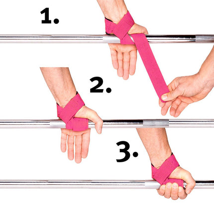 SEO. Zughilfen - Die genialen Straps - Pink - C.P. Sports T10 - Linkreich
