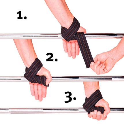 SEO. Zughilfen Klassik Rot Stripes - Die genialen Grip Straps - T11 - 1 - Linkreich