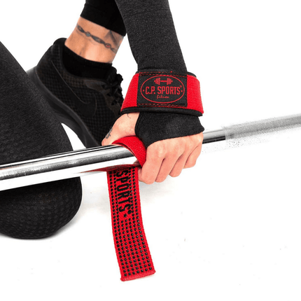 SEO. Zughilfen "Profi - Grip" Schwarz oder Rot - C.P.Sports - T12 - 0 - Rot Linkreich