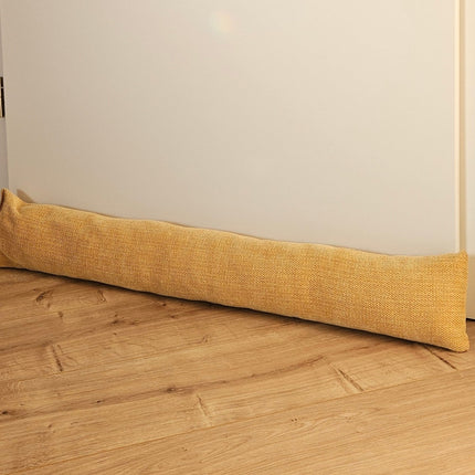 Zugluftstopper Türdichtung Türwindstopper Türen und Fenster Stoff grau creme beige 90 cm (Zugluftstopper) kaufen bei Linkreich – Jetzt entdecken!